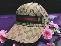 gucci tapa baseball en serge transversal logo brown